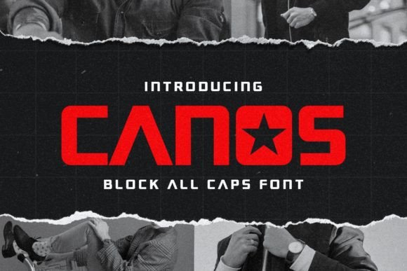 Canos: A Modern Display Font for Every Creator