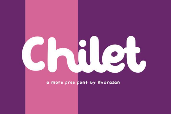 Chilet: A Modern Display Font for Eye-Catching Designs