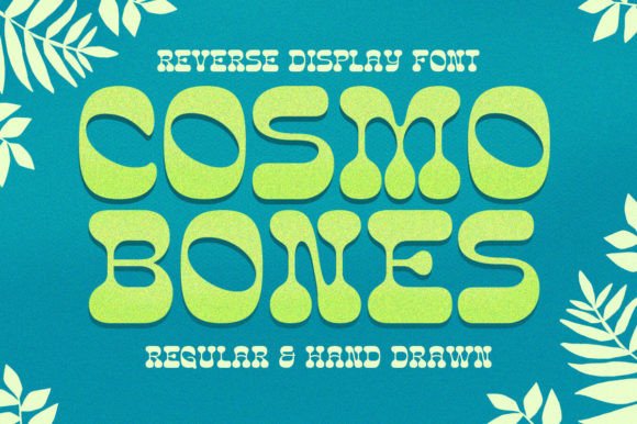 Cosmo Bones: A Playful Font with a Reverse Display Twist