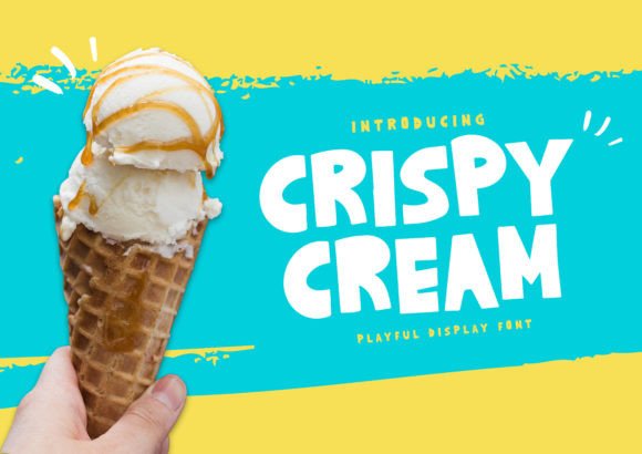 Crispy Cream: A Bold Font for Creative Impact