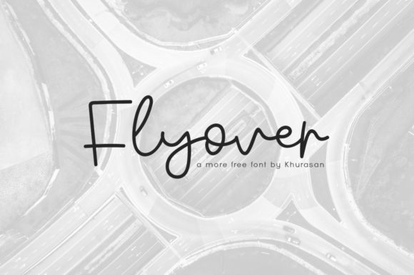Flyover Font: A Modern Display Typeface for Creative Designs