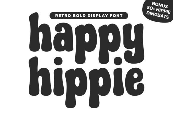 Happy Hippie: A Funky Font for Creative and Retro-Inspired Designs
