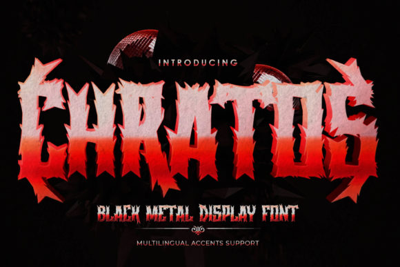 Introducing Chratos: A Bold Display Font for Impactful Design