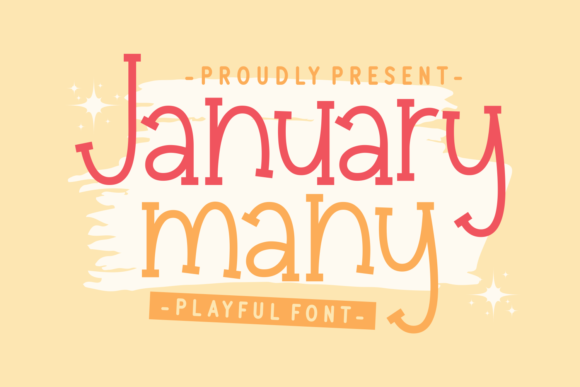 January Many: A Playful and Versatile Display Font for Creative Workflows