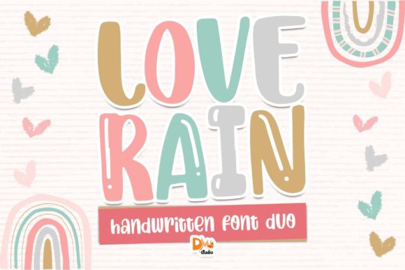 Love Rain: A Versatile Display Font for Every Project