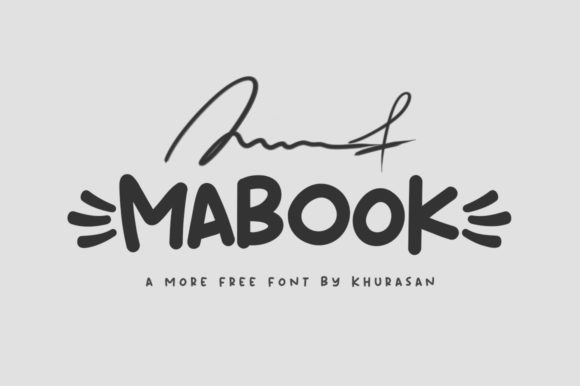 Mabook: A Modern Display Font for Eye-Catching Designs