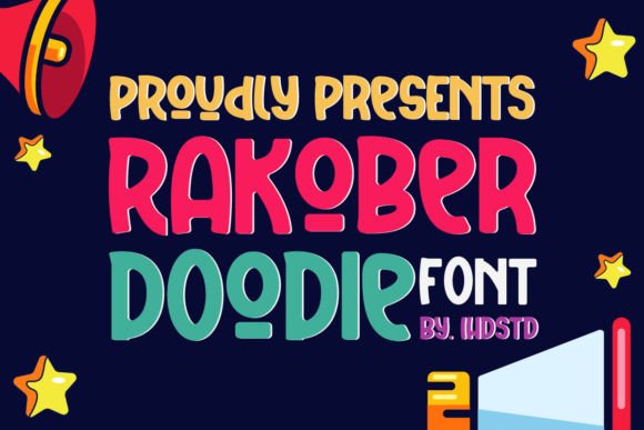 Rakober: A Modern Display Font for Bold Typography Needs