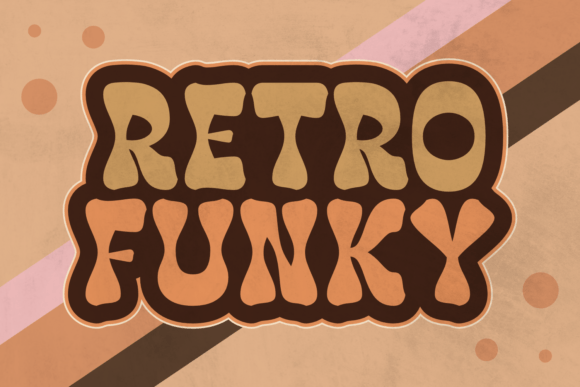 Retro Funky: A Bold Display Font with a Groovy Twist