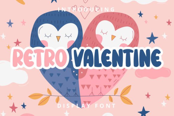 Retro Valentine: A Beautiful Display Font for Timeless Design