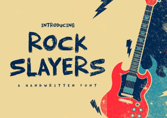 Rock Slayers: A Bold Font for Creative Expression