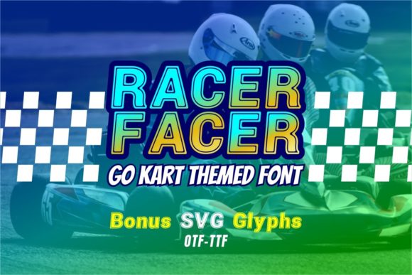 Unleash Speed and Style with the Racer Facer Font